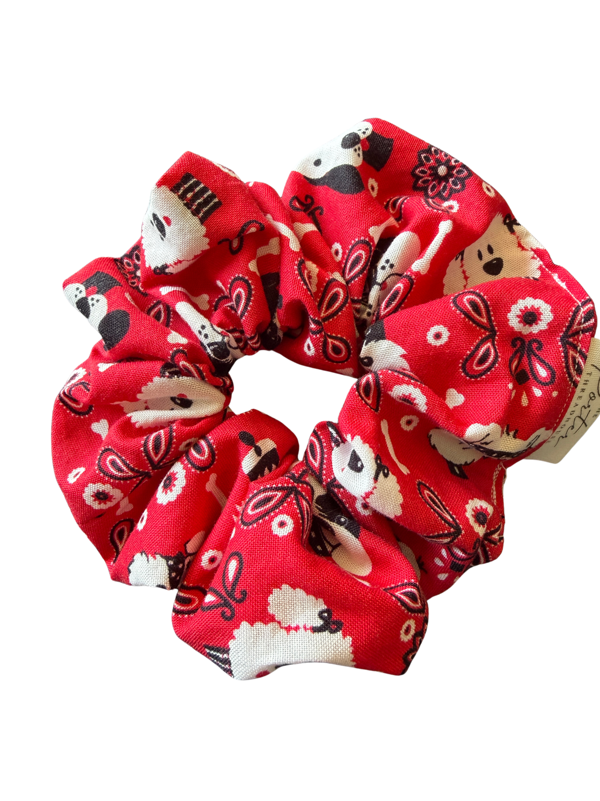 Paws scrunchie